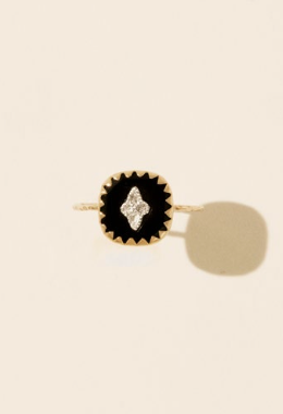 Bague PIERROT Noire